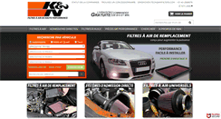 Desktop Screenshot of knfiltres.com